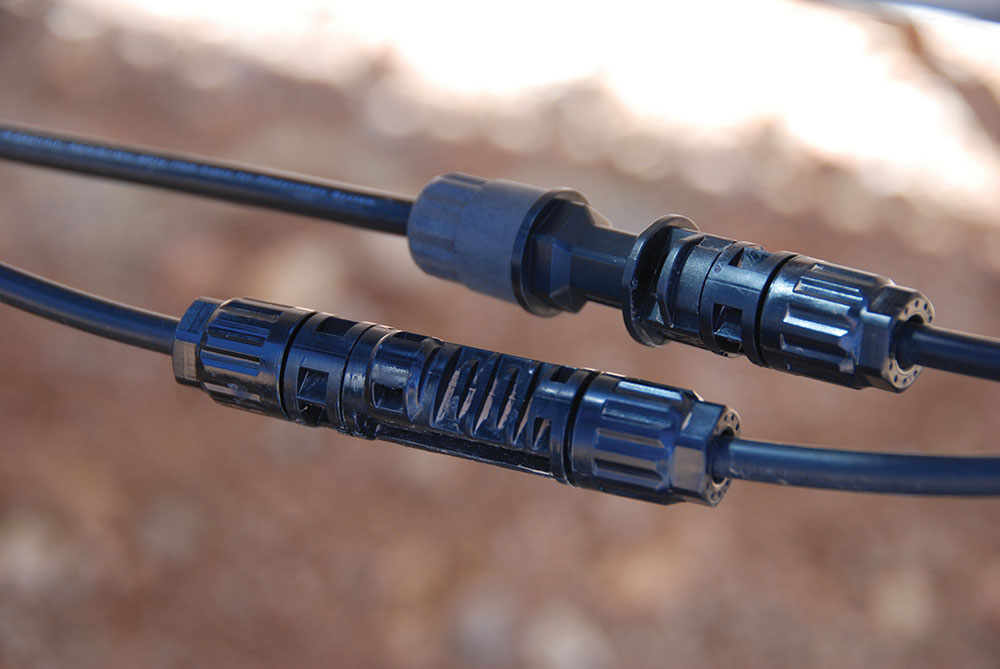 Photo 1. All MC-4 Type connectors may not be compatible unless listed in matching pairs. Courtesy of John Wiles