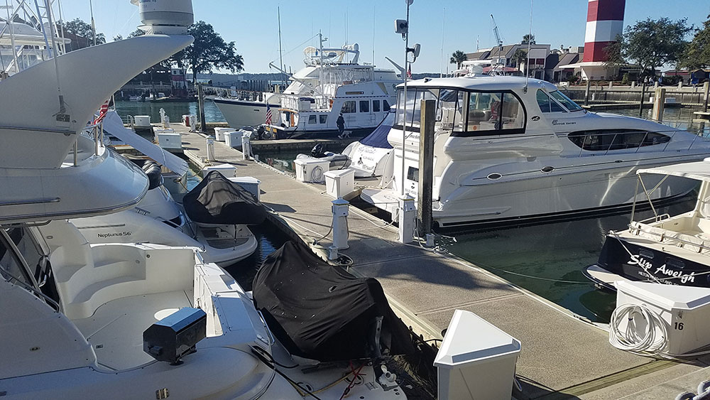 Photo 3. GFP required at marinas and boatyards.