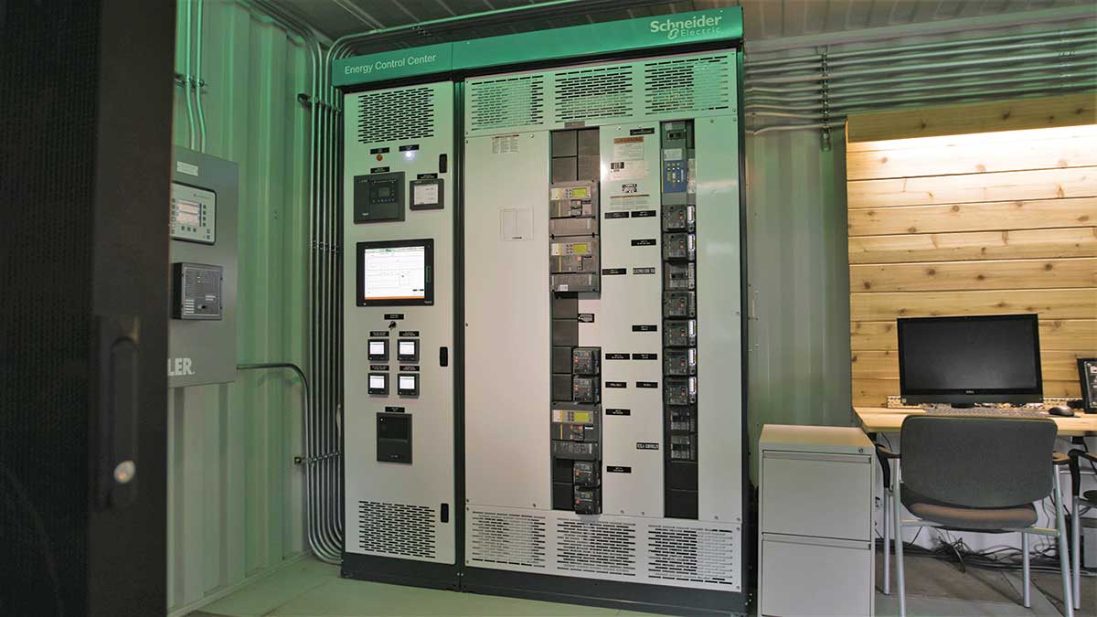 Photo 3. Power control system. Photo courtesy of Schneider Electric