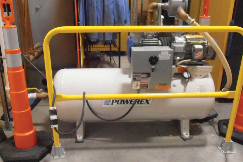 Photo 4. Cord- and plug-connected equipment