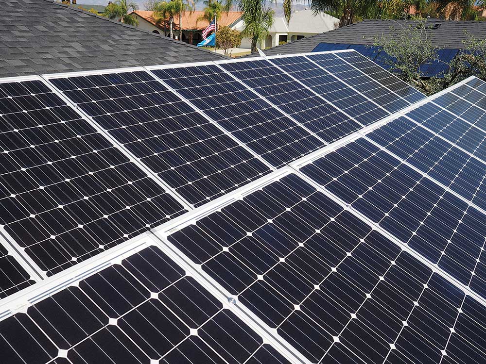 Photo 5. The rooftop array is not the only location to verify code compliance.