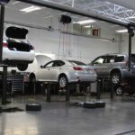 Photo 2. In the service and repair garage environment, vehicle lifts are one of the few pieces of equipment that pose immediate danger to human life if they malfunction. That’s why permitting, and post-installation inspection requirements are necessary to prevent the purchase, installation, and use of uncertified products.