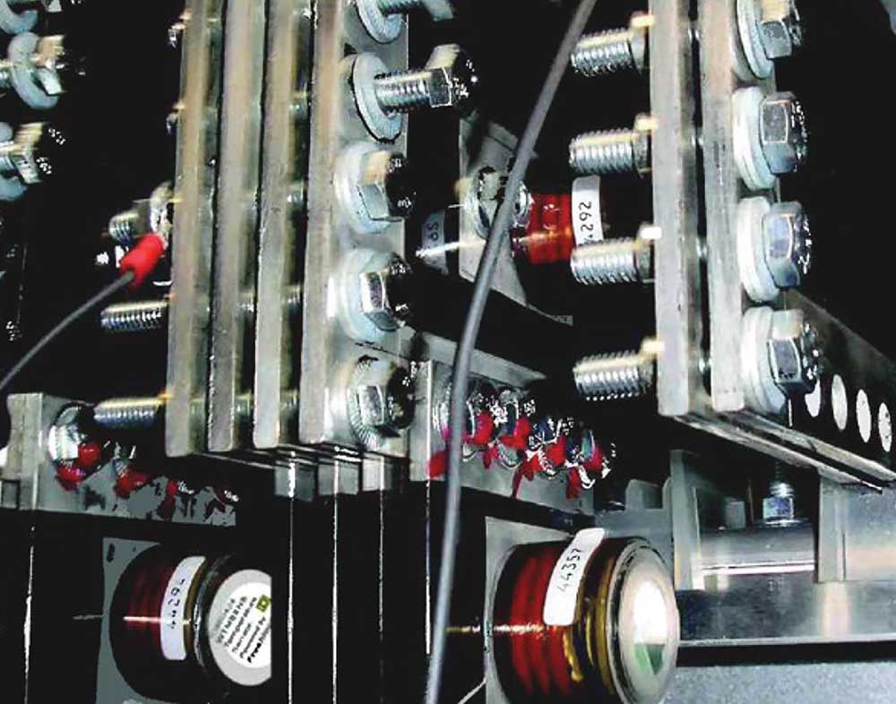 Figure 6. Online temperature monitoring evaluates the equipment’s current condition without exposing workers to energized parts.