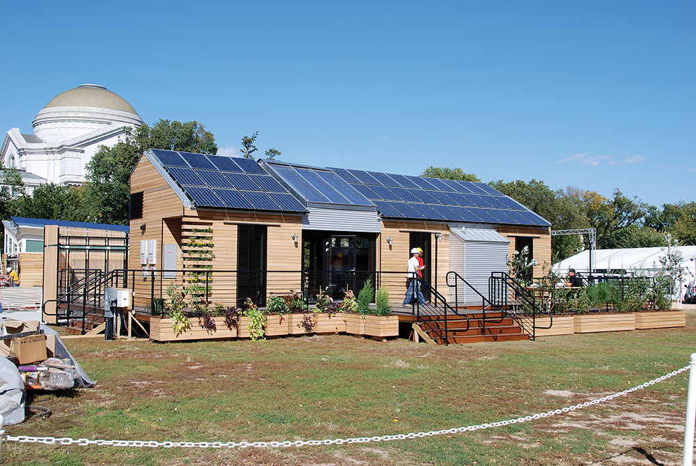 Photo 1. PV installation complete. But no utility interconnection until the AHJ inspects the installation. Courtesy of John Wiles.