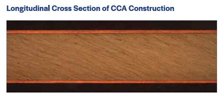Figure 2. Longitudinal Cross Section of CCA Construction