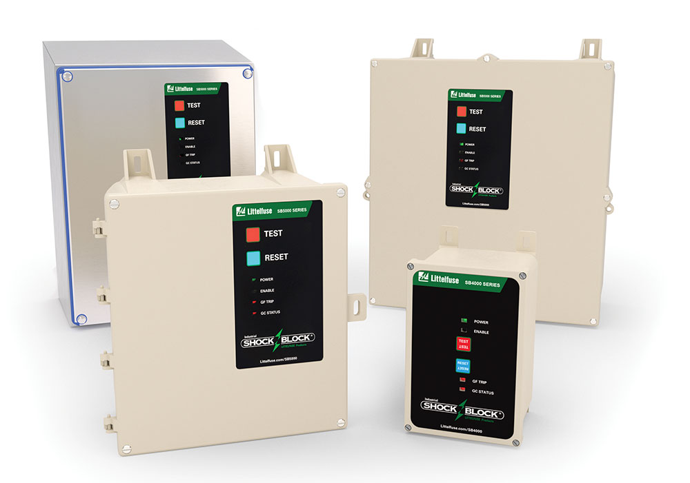 Special-Purpose Ground-Fault Circuit Interrupter (SPGFCI),Class C and Class D. Courtesy of Littelfuse