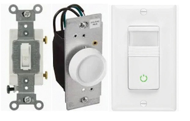 Photo 1. Examples of switches now covered by Article 406.