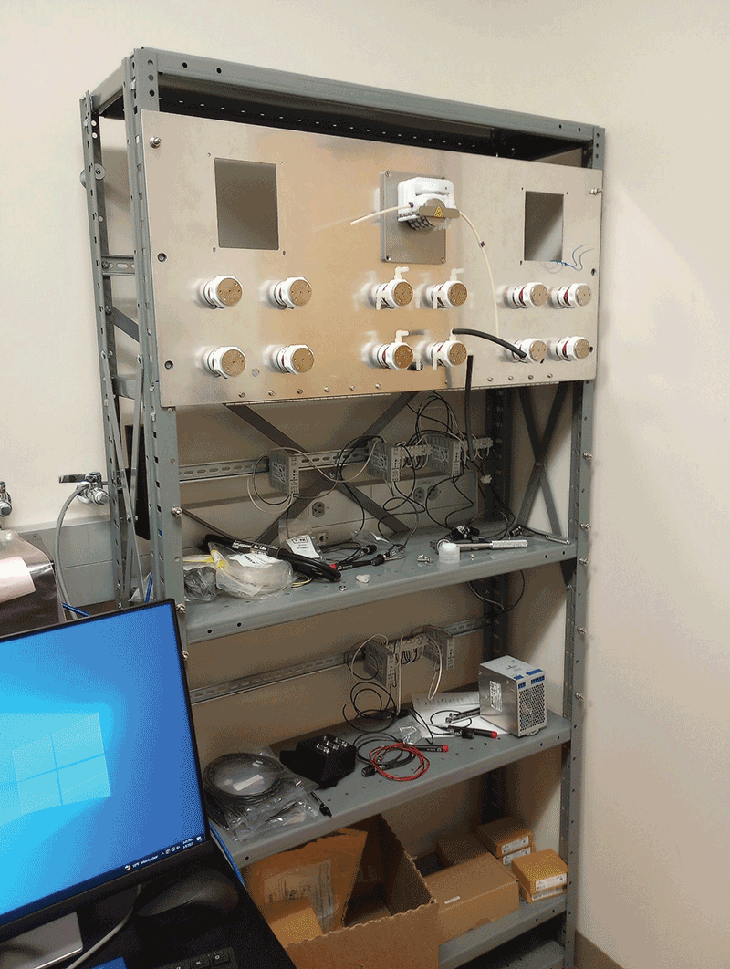 Figure 2. Homemade AC to DC power supply (Did not get approved)
